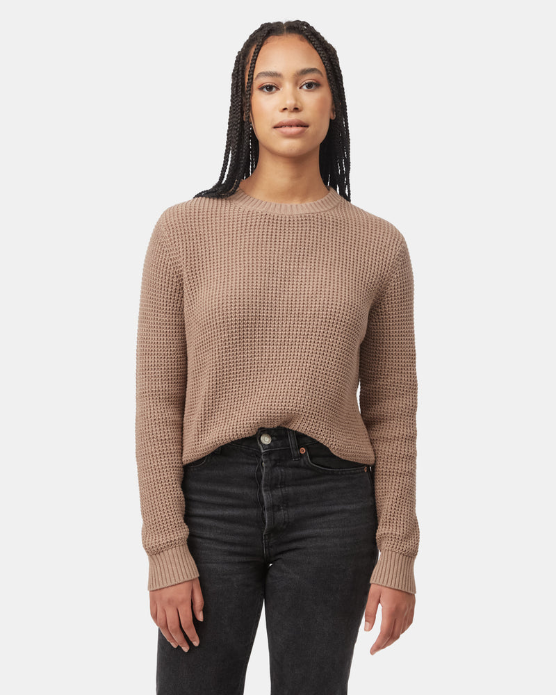 Women's Organic Cotton Knit Sweater