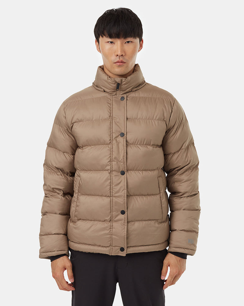 Water-Resistant Mid-Length Puffer Jacket