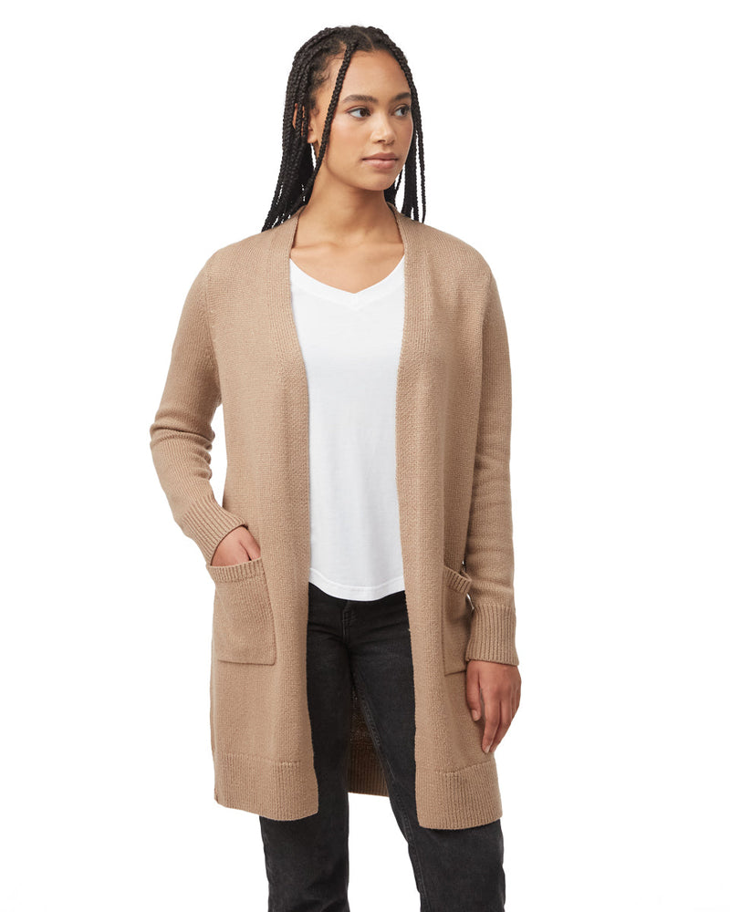 Women's Wool Mid Length Cardigan
