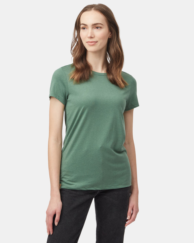 Recycled Polyester Crew Neck T-Shirt