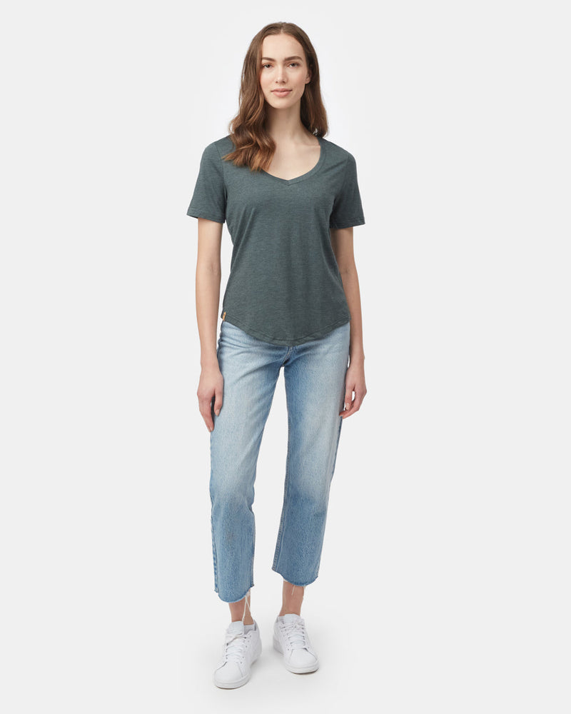 V-Neck Short Sleeve T-Shirt