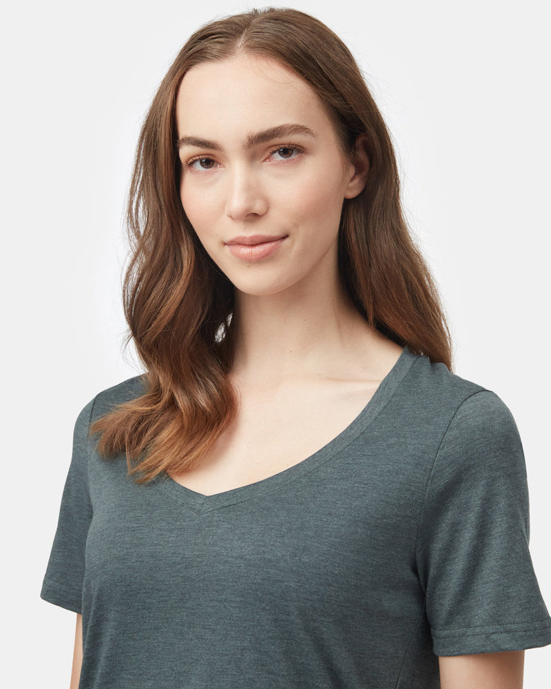 V-Neck Short Sleeve T-Shirt