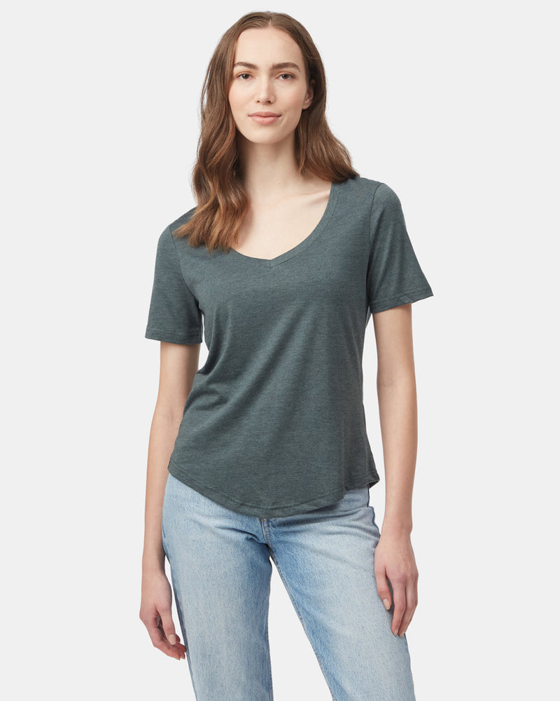 V-Neck Short Sleeve T-Shirt