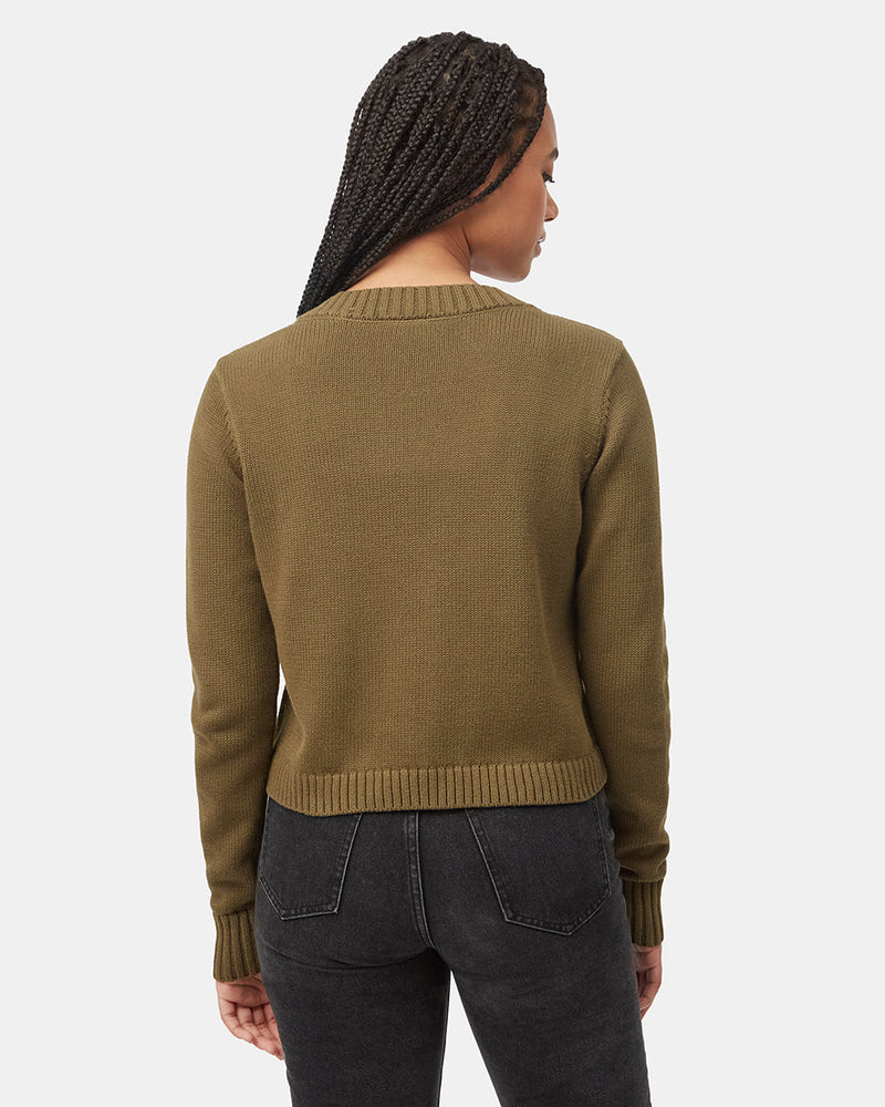 Women's Knit Button Cardigan Sweater