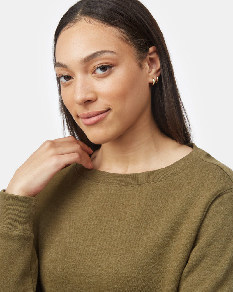 Women's Crew Neck Sweater Dress