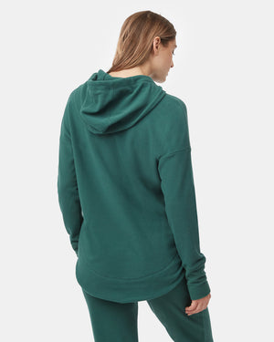 Women's Cowl Neck Fleece Hoodie