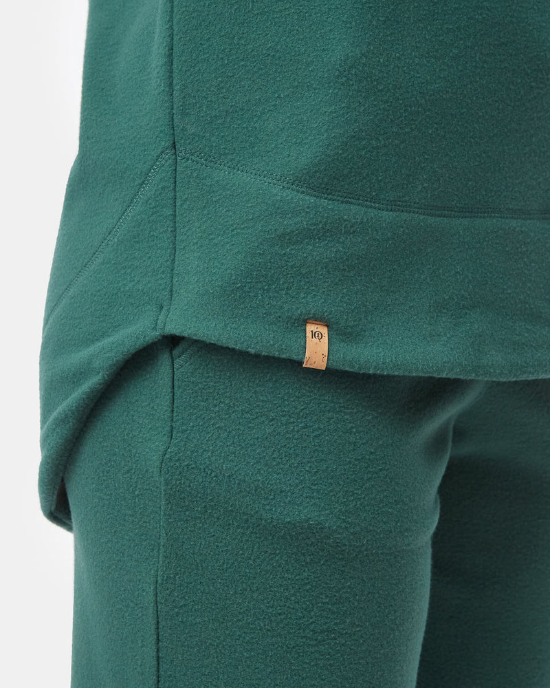Women's Cowl Neck Fleece Hoodie