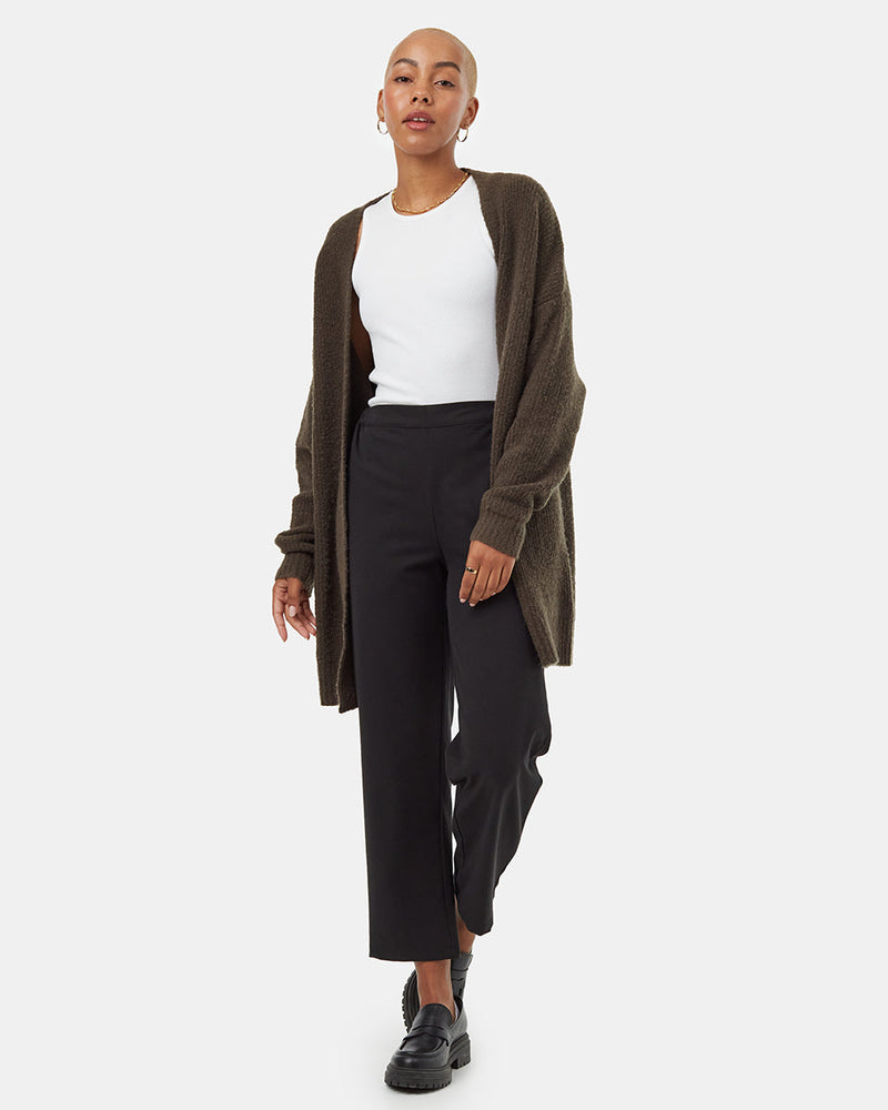 green_fuzzy_wool_cardigan_womens
