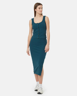 Women's High-Rise Midi Skirt