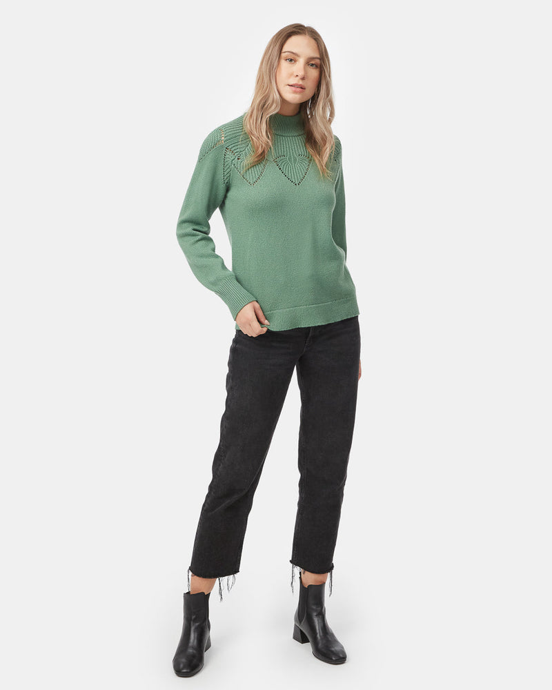 Women's Recycled Polyester Turtleneck Sweater