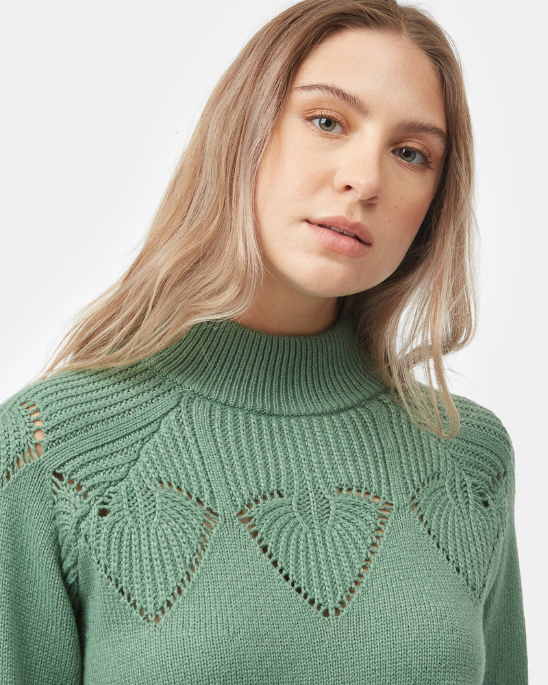 Women's Recycled Polyester Turtleneck Sweater