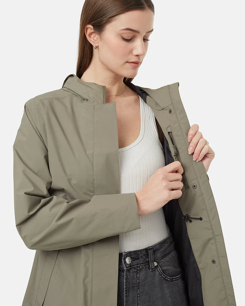 Women's Recycled Polyester Rain Jacket