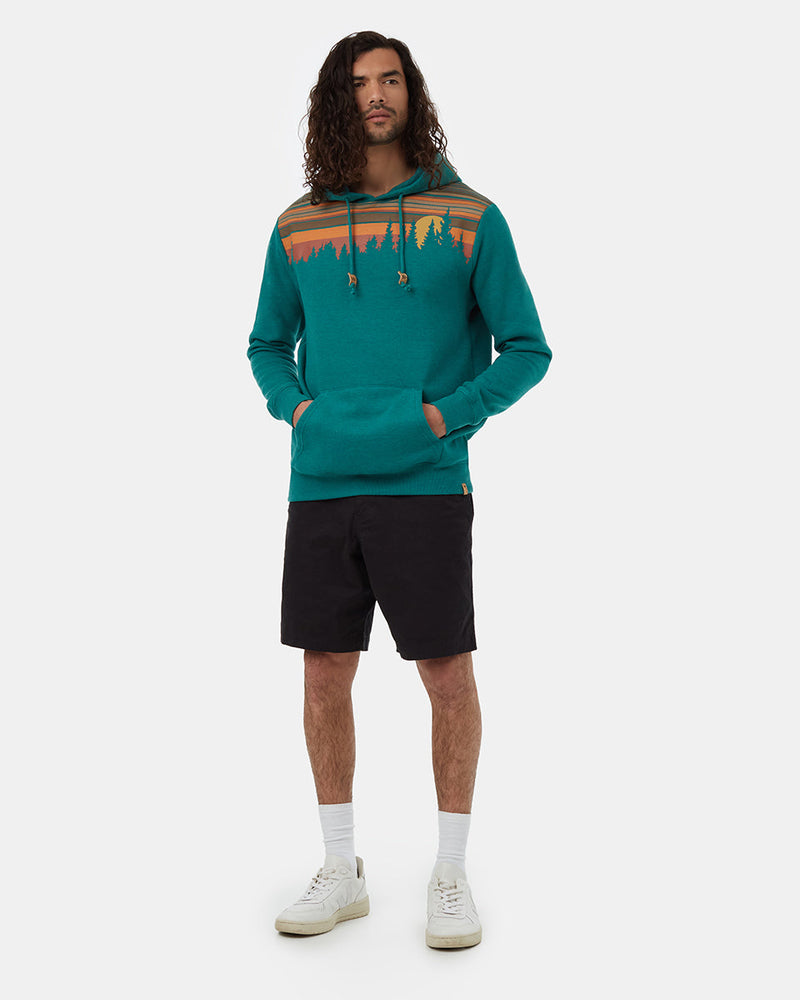Retro Graphic Pullover Hoodie