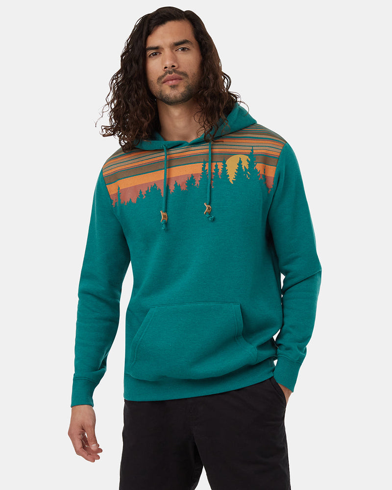 Retro Graphic Pullover Hoodie