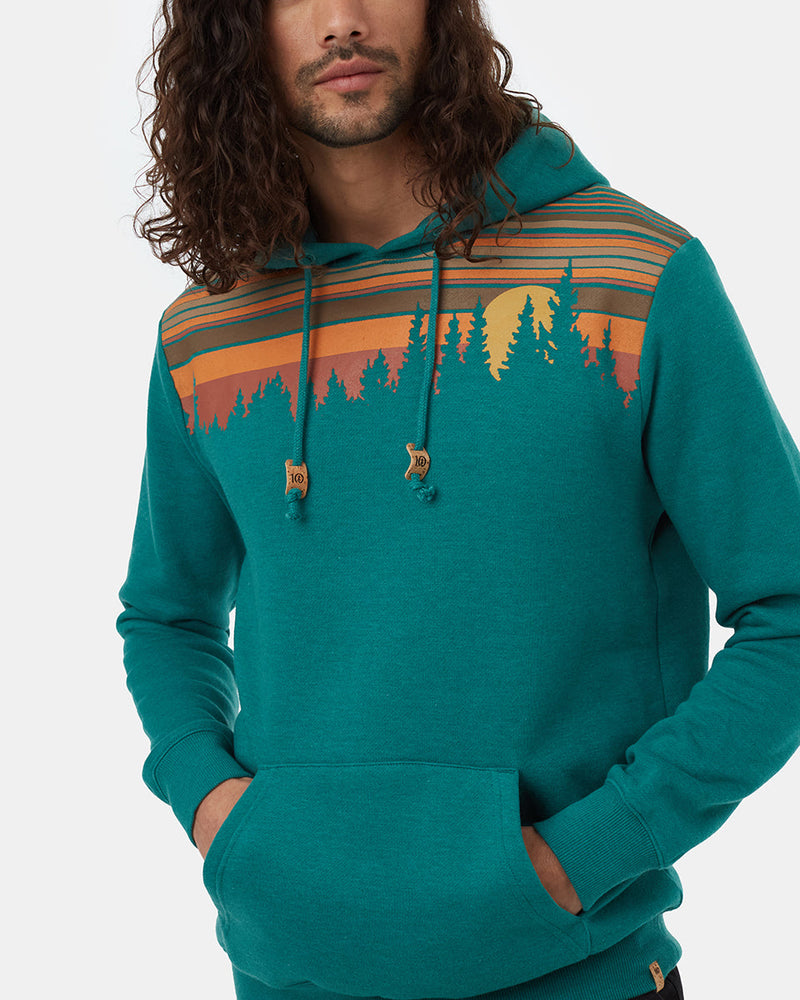 Retro Graphic Pullover Hoodie