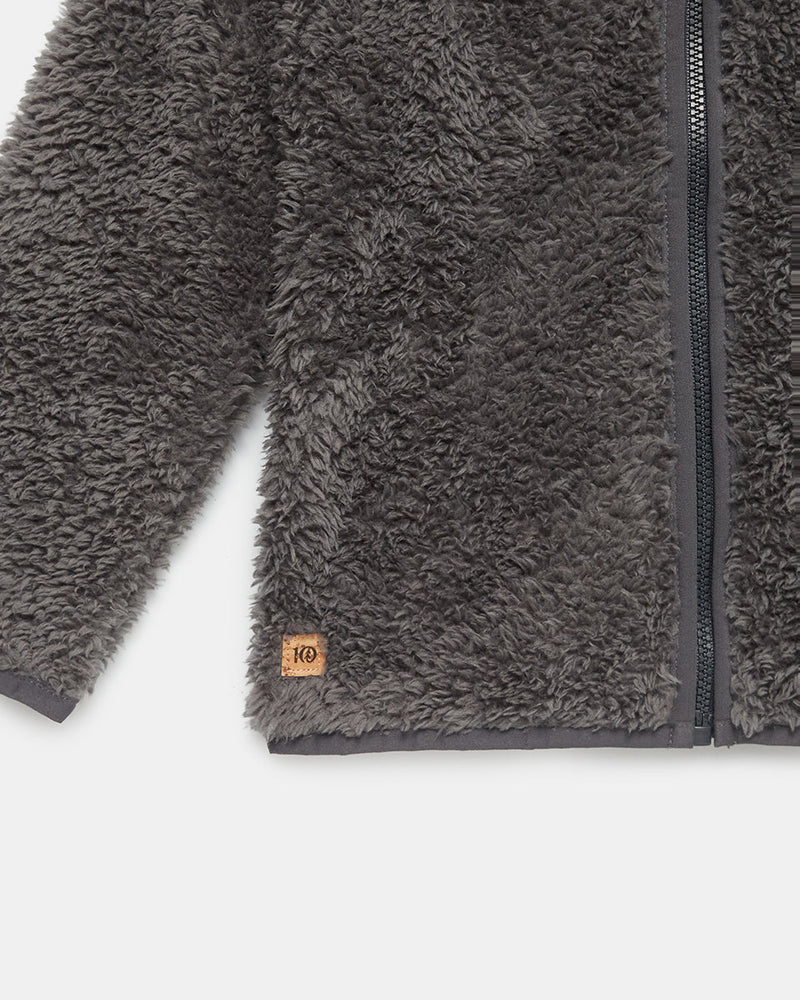 Kid's Fuzzy Zip Up Crew