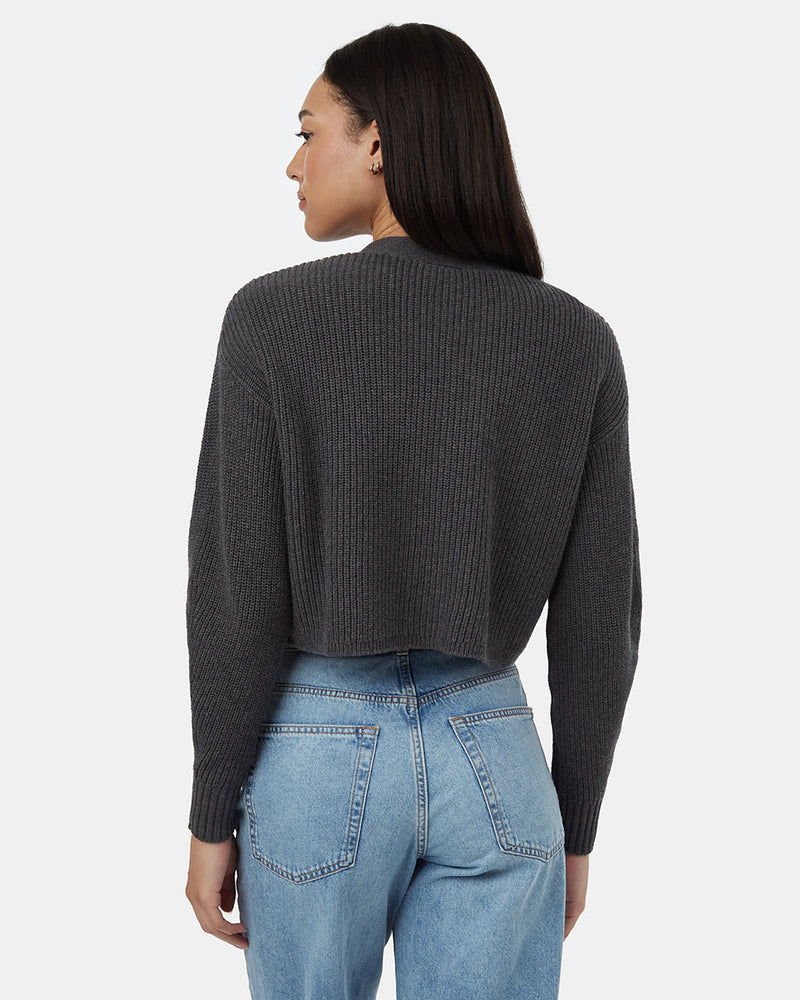 Women's Knit Button Cardigan