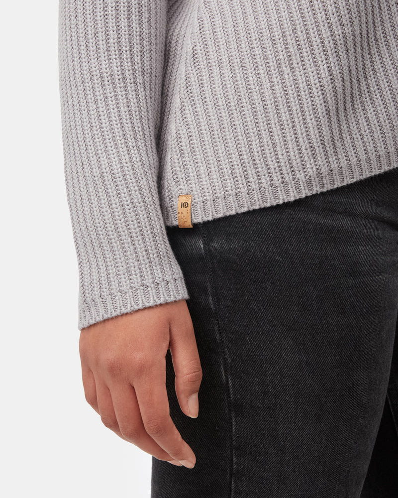 Women's Organic Cotton V-Neck Jumper