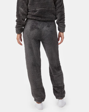Women's Fuzzy Polyester Jogger
