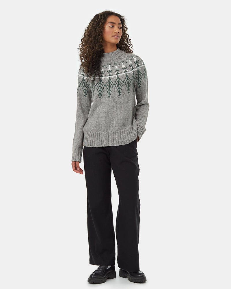 Women's Graphic Knit Wool Jumper