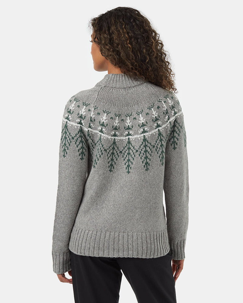 Women's Graphic Knit Wool Jumper