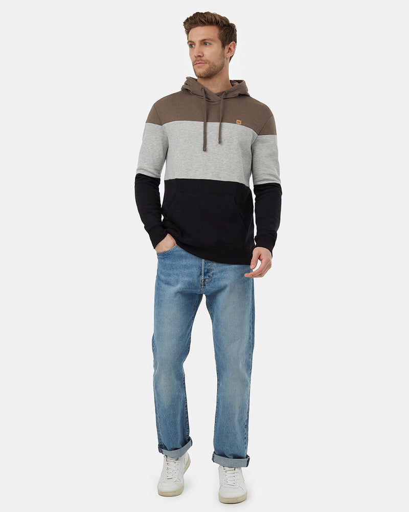 Men's Stripe Pullover Hoodie