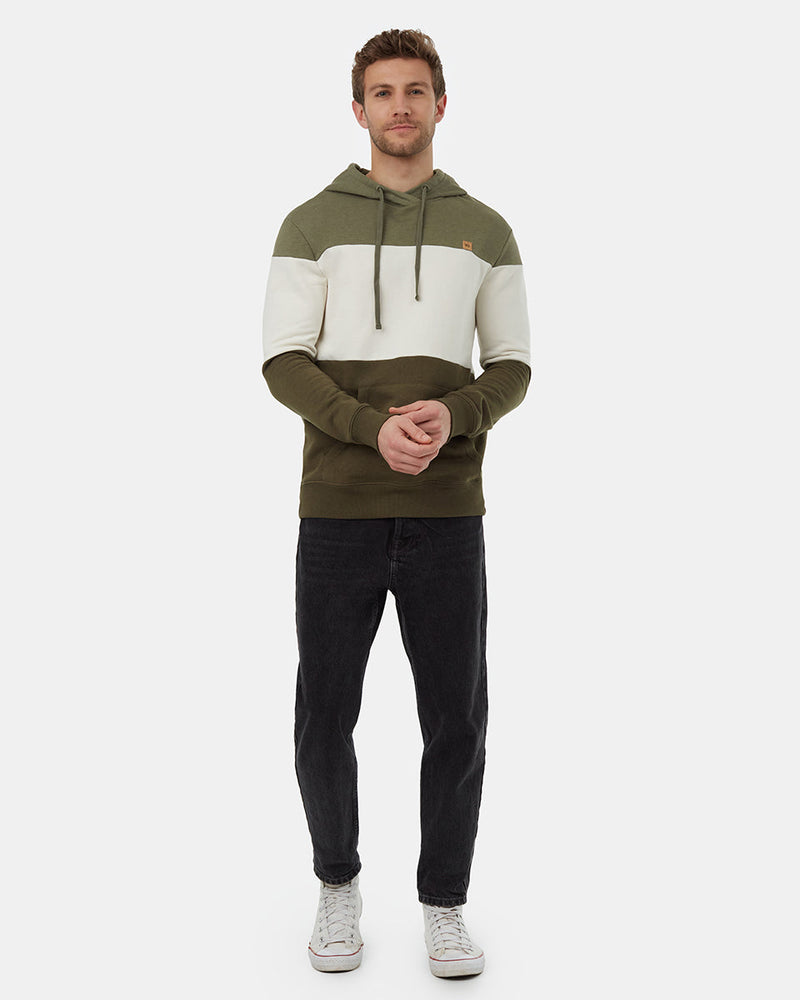 Men's Stripe Pullover Hoodie