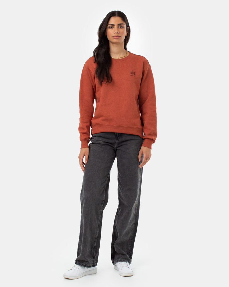 Women's Eco-Friendly Crew Neck Pullover