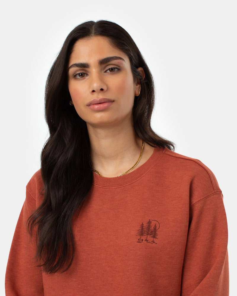 Women's Eco-Friendly Crew Neck Pullover