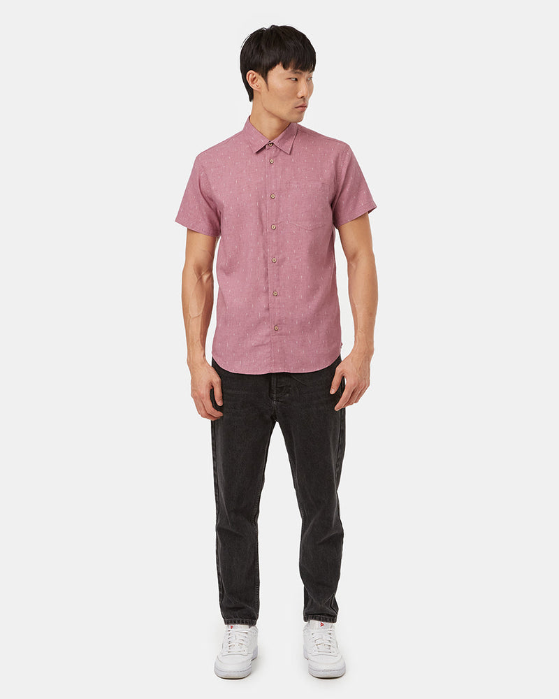 Hemp Button Up Shortsleeve Shirt