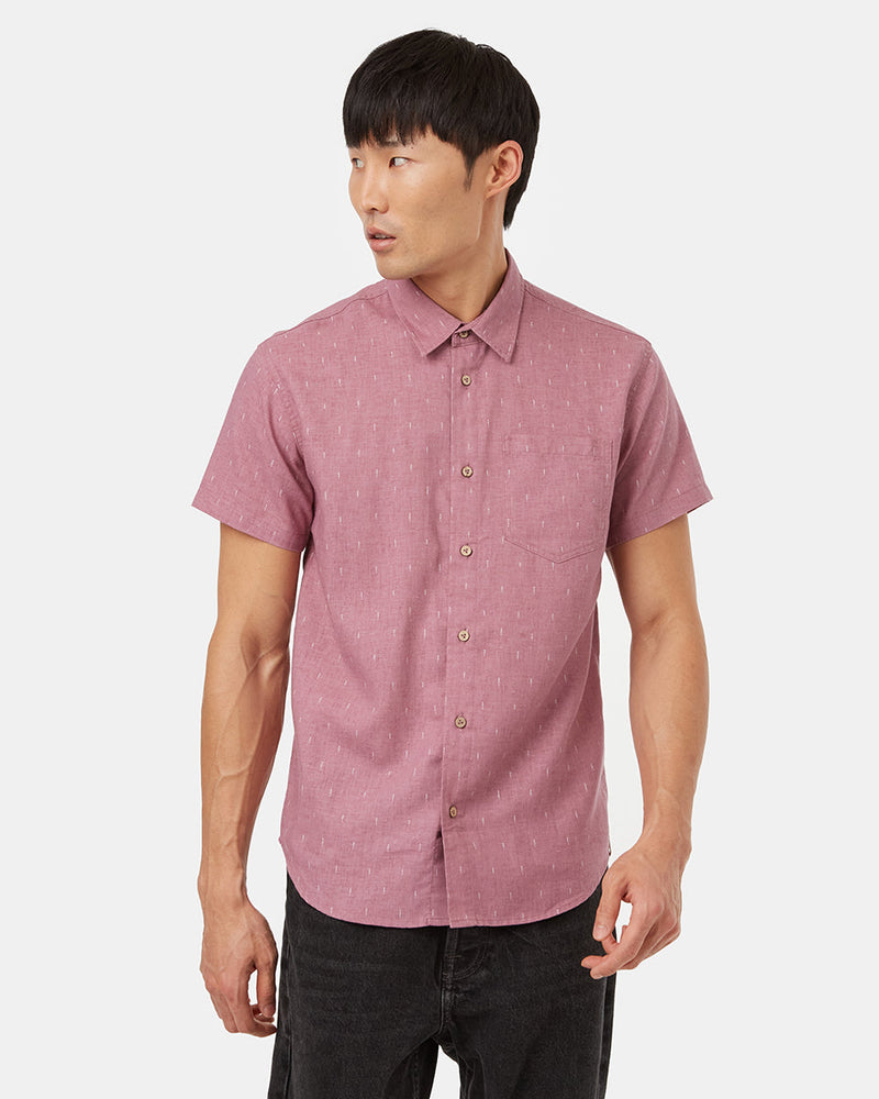 Hemp Button Up Shortsleeve Shirt