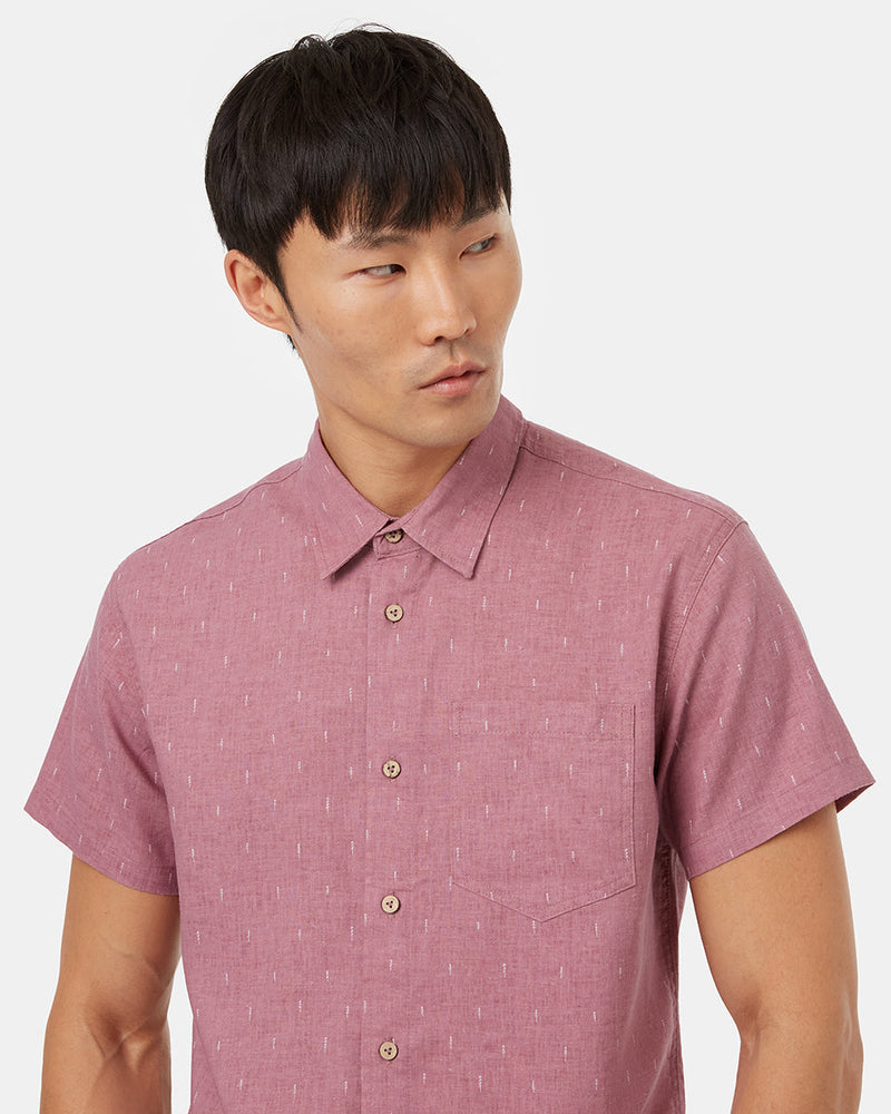 Hemp Button Up Shortsleeve Shirt