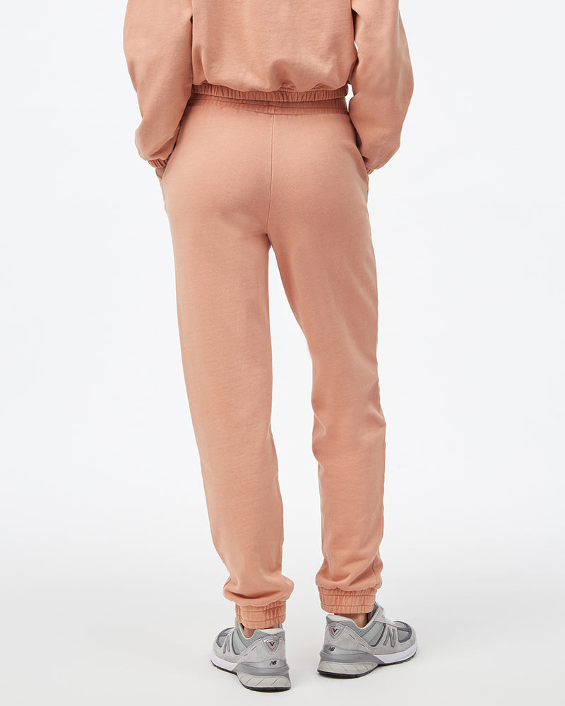 Women's High-Rise Organic Cotton Joggers