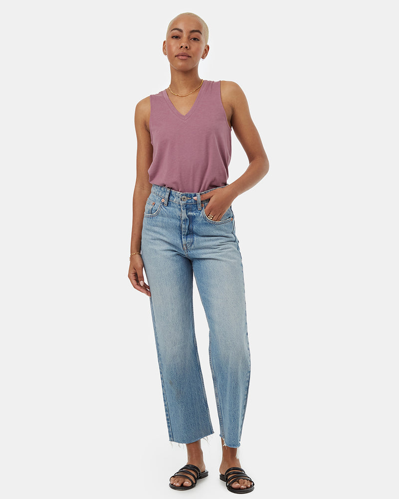 Women's Recycled V-Neck Tank Top