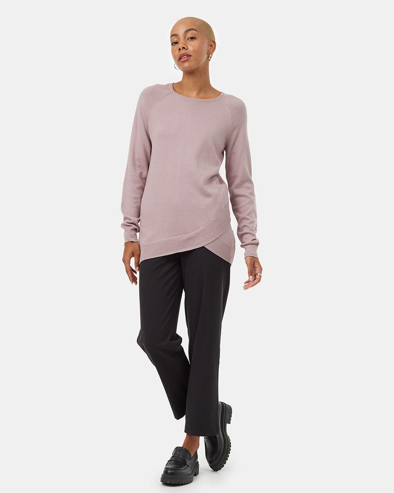Women's Longsleeve Crossover Jumper