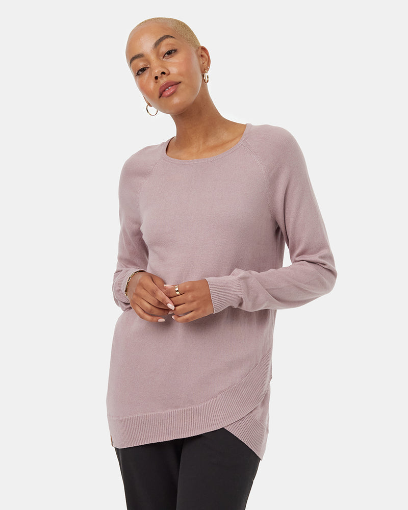 Women's Longsleeve Crossover Jumper