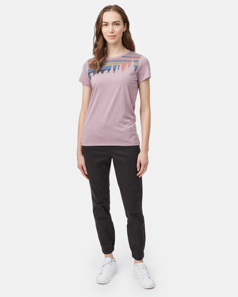 Womens Retro Graphic Tee_purple