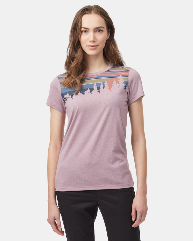 Womens Retro Graphic Tee_purple