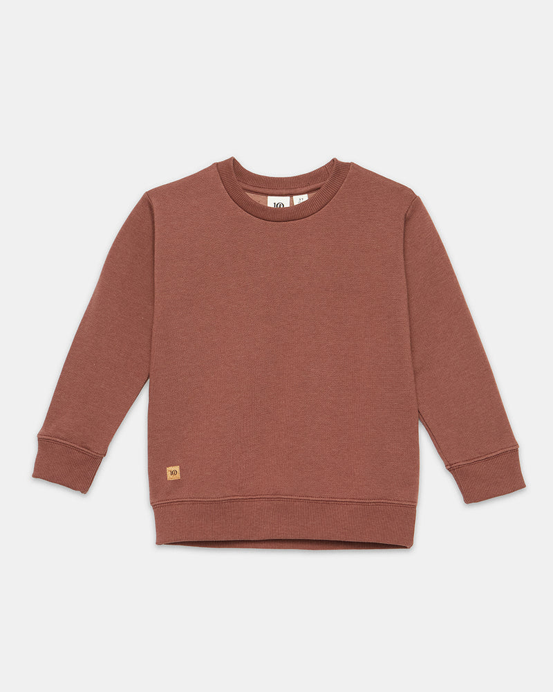 Kids Organic Cotton Fleece Sweatshirt