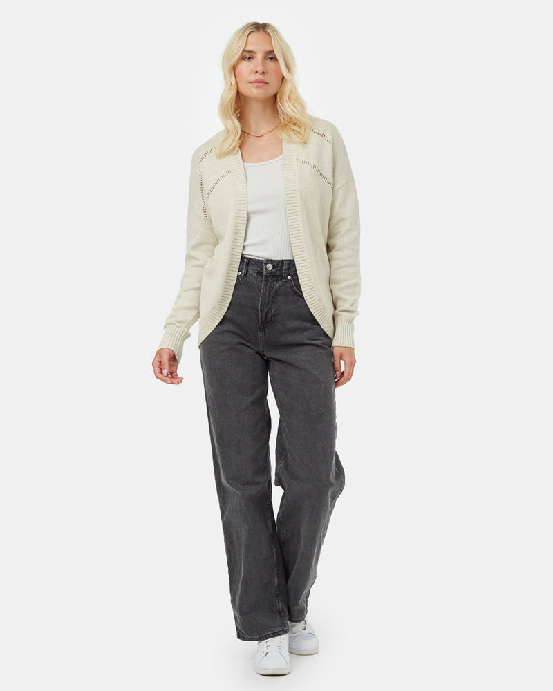 Women's Organic Cotton Knit Cardigan