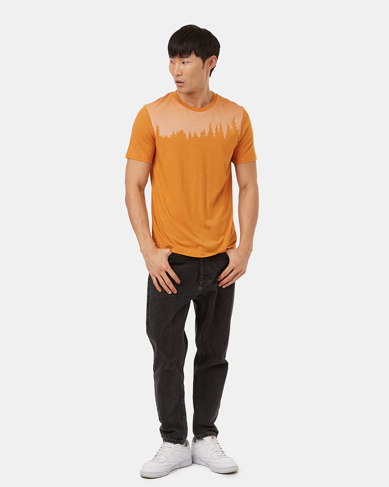 Tree Graphic Crew Neck T-Shirt